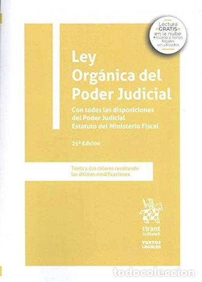 Livres: Ley Org&aacute;nica del Poder Judicial- 9788413555959