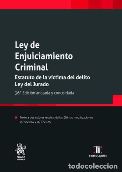 Libri di seconda mano: Ley de Enjuiciamiento Criminal- 9788410957954