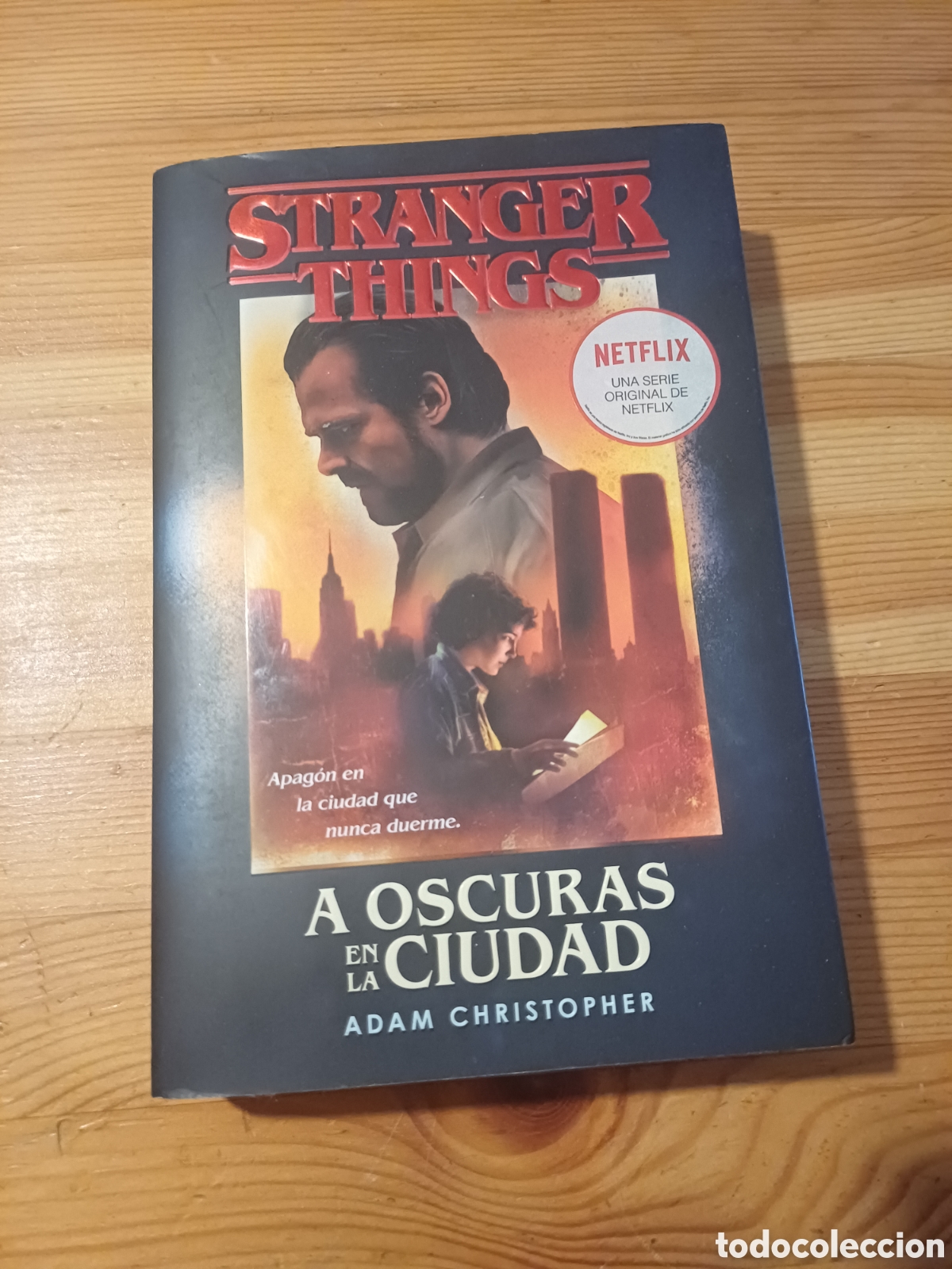 Libros: Stranger Things A oscuras en la ciudad Adam Christopher - serie Netflix - Foto 1