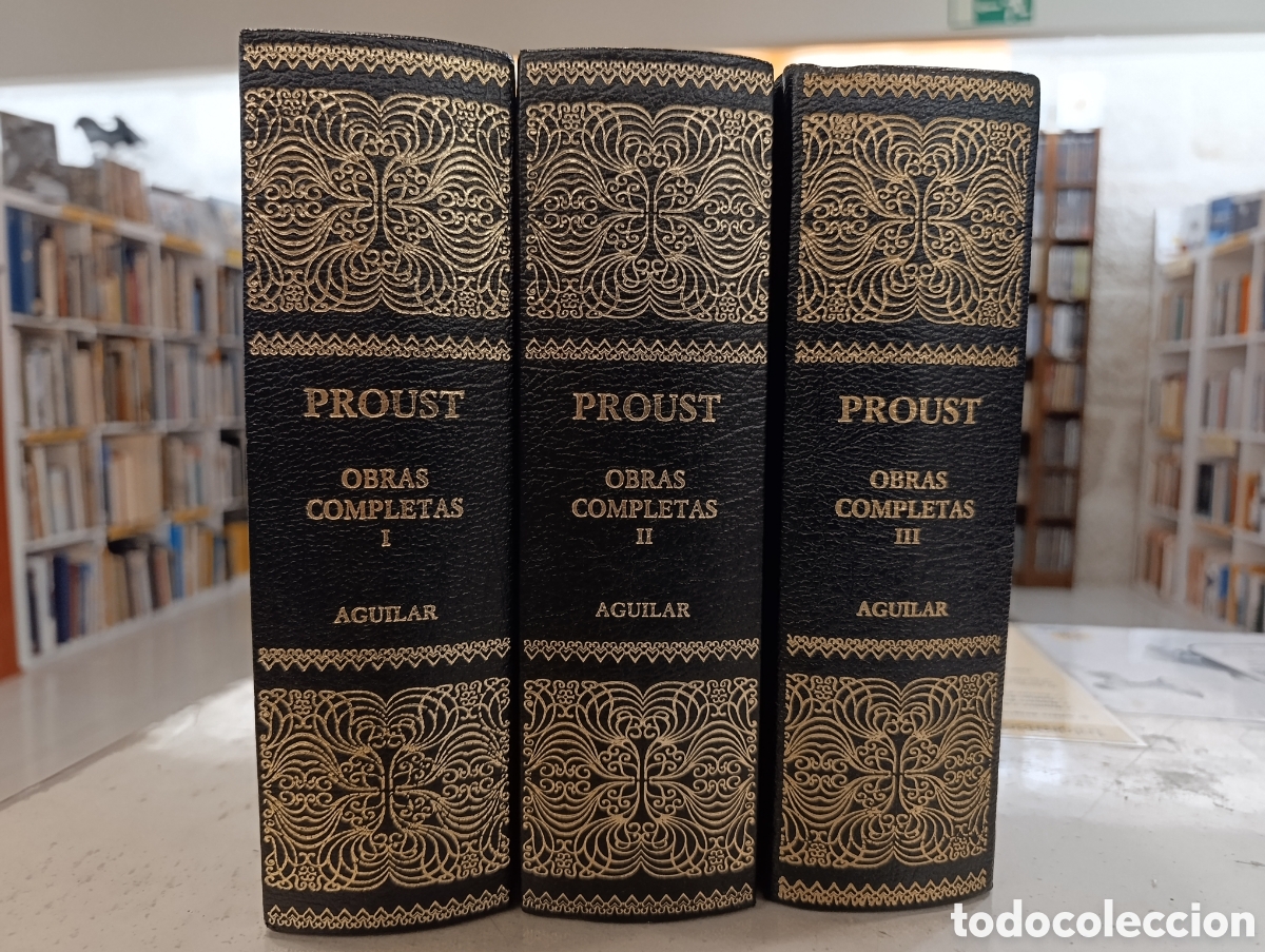 Libri di seconda mano: OBRAS COMPLETAS PROUST (TOMO 1, 2 Y 3) AGUILAR