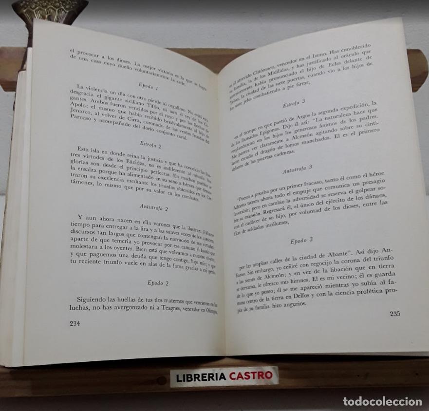 Libros: Obras completas de P&iacute;ndaro. Numerado - P&iacute;ndaro. - Foto 2