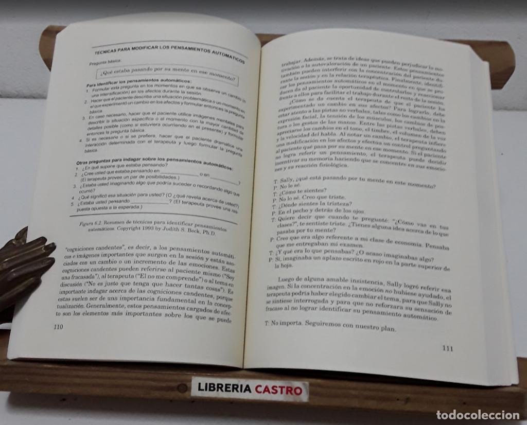 Libros: Terapia cognitiva. Conceptos b&aacute;sicos y profundizaci&oacute;n - Judith S. Beck. - Foto 2