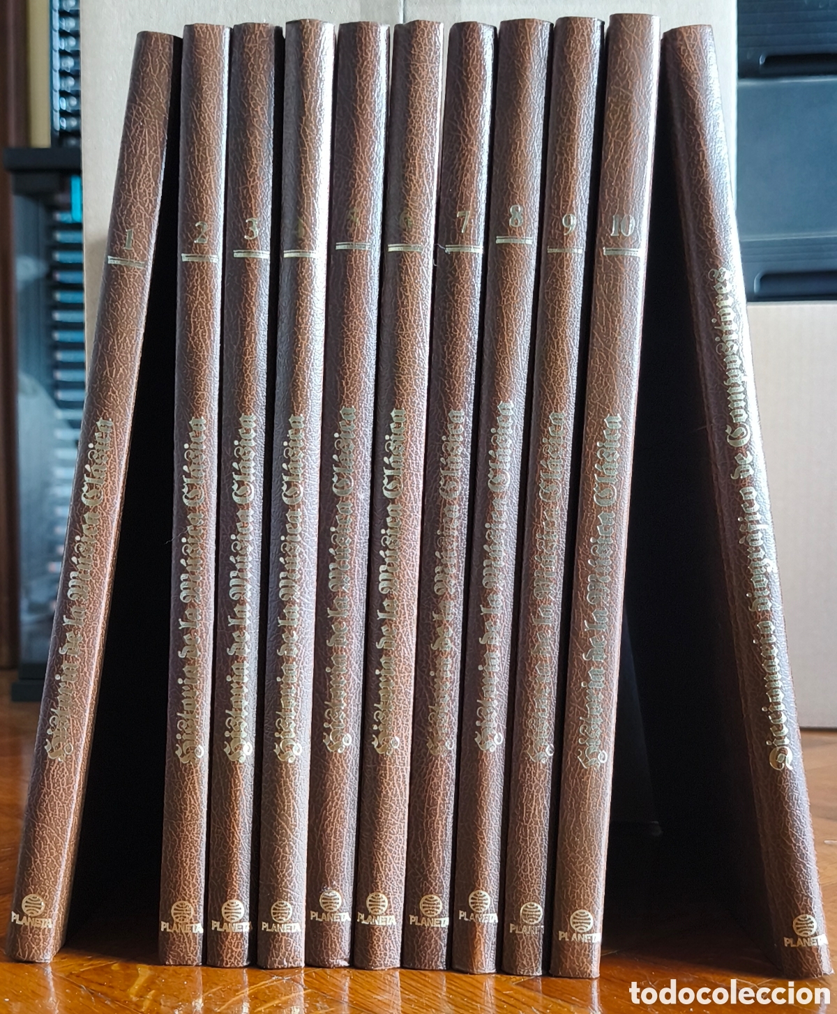 books: Historia de la m&uacute;sica cl&aacute;sica - Obra completa 11 tomos - Planeta 1983