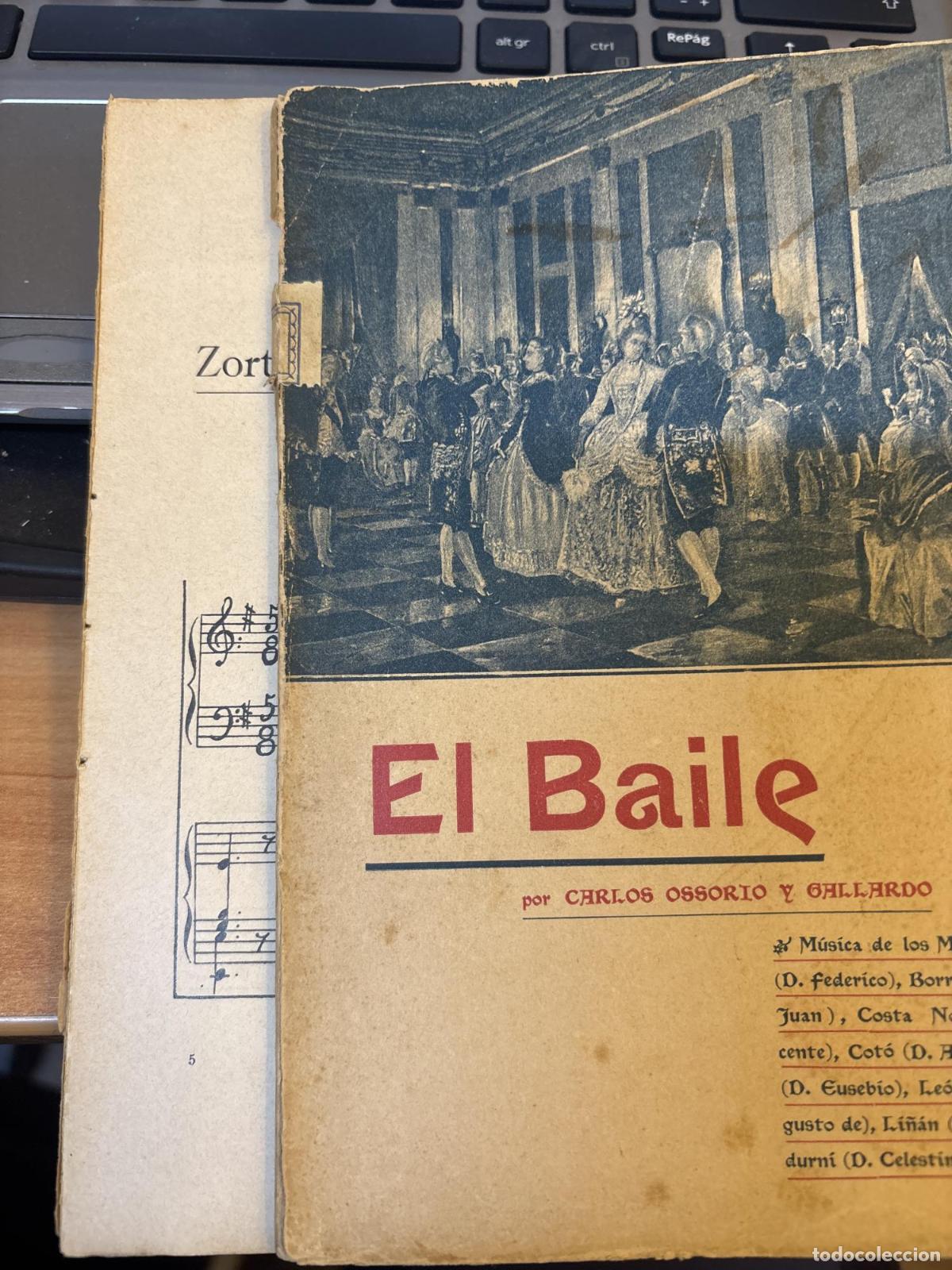 Libros: EL BAILE - Carlos Ossorio y Gallardo - Foto 3