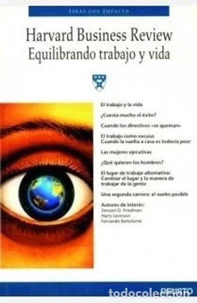 Livres: Equilibrando Trabajo Y Vida- 9788423420018