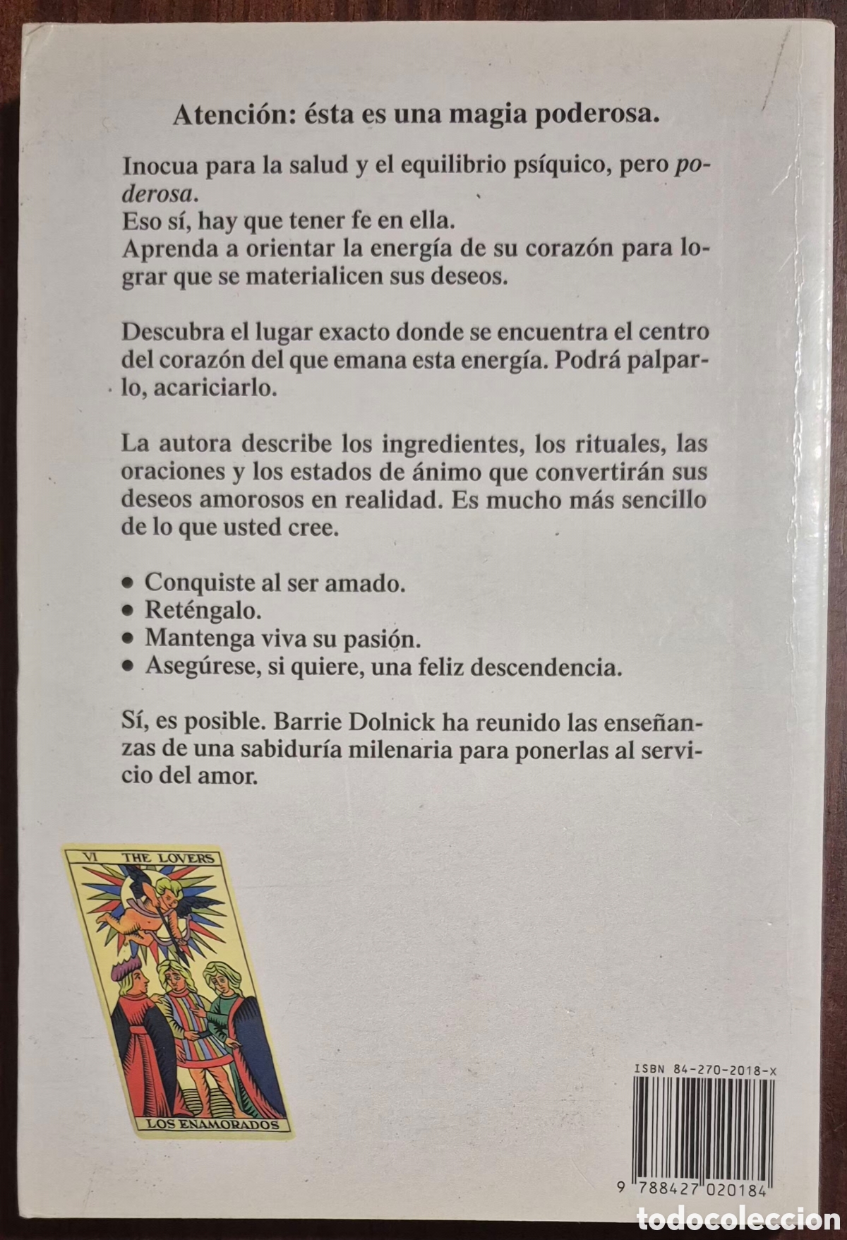 Libros: BARRIE DOLNICK - HECHIZOS AMOROSOS - Foto 2