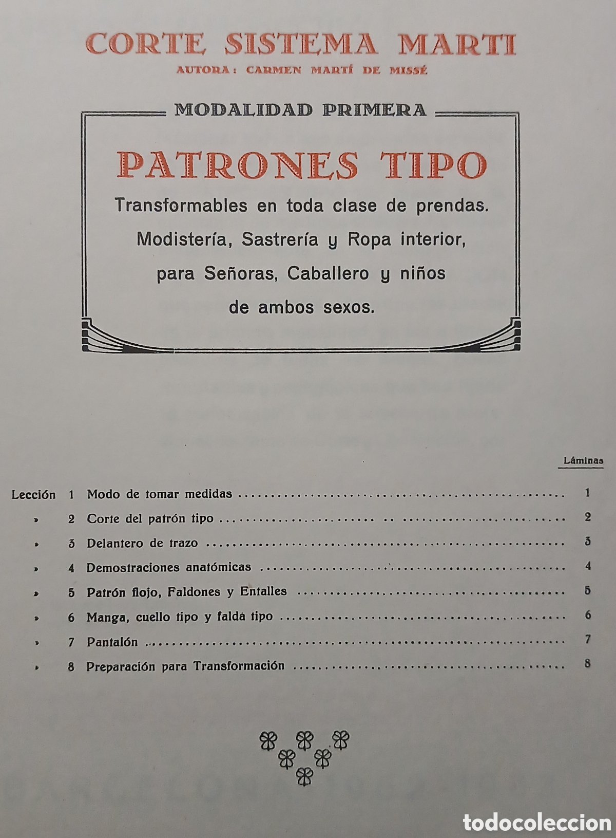 Libros: Corte Sistema Marti, Patrones tipo - Foto 2