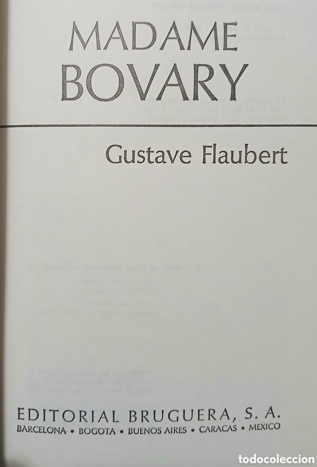 Libros: Madame Bovary, Gustavo Flaubert - Foto 2