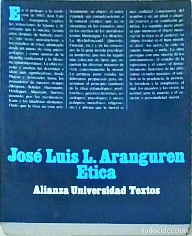 Libri di seconda mano: Etica - ARANGUREN, Jos&eacute; Luis L.: