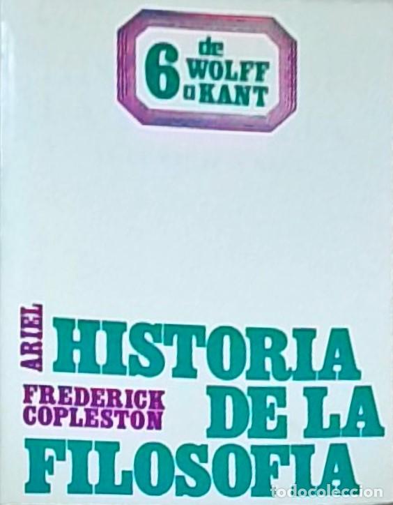 B&uuml;cher: Historia de la filosof&iacute;a. Tomo VI: De Wolff a Kant - COPLESTON, Frederick: