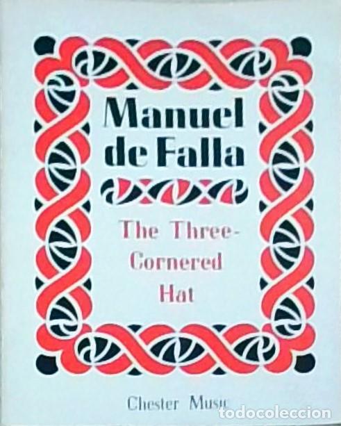 Libros: The Three Cornered Hat. Ballet by ... - FALLA, Manuel de - MARTINEZ SIERRA: