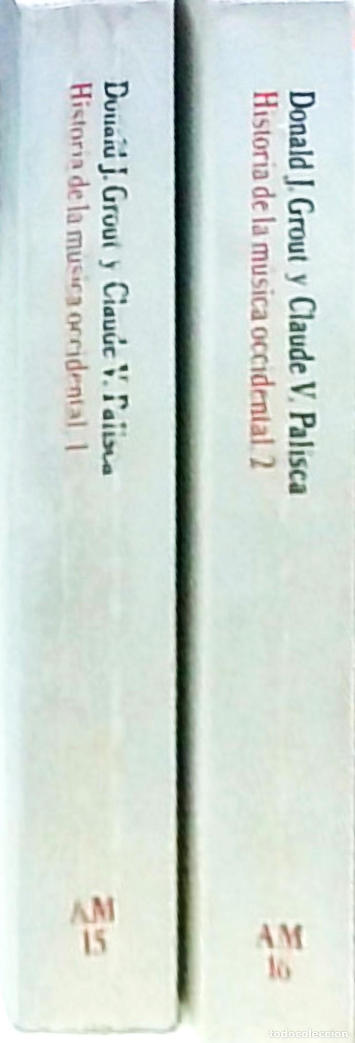 B&uuml;cher: Historia de la M&uacute;sica occidental. Edici&oacute;n revisada y ampliada. 2 tomos - GROUT, Donald J. y PALISCA,