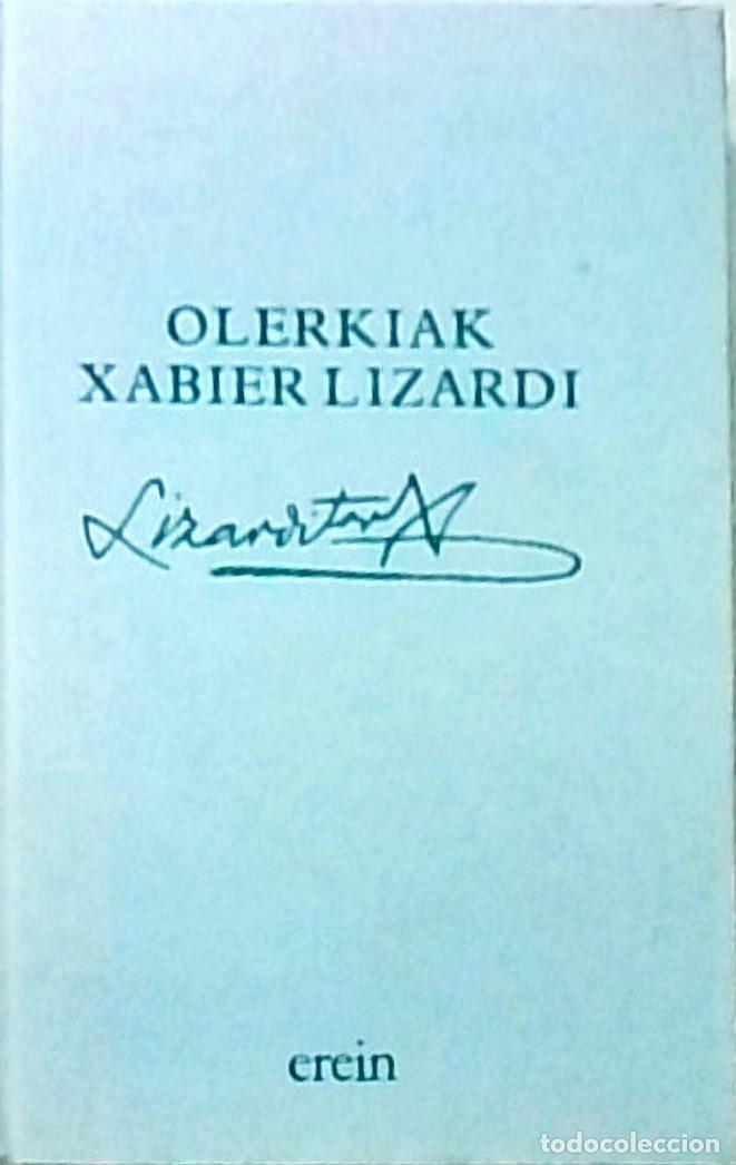 Libros: Olerkiak - LIZARDI, Xabier: - Foto 1