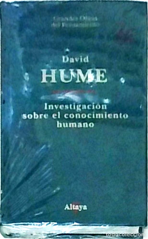 Livros em segunda m&atilde;o: Investigaci&oacute;n sobre el conocimiento humano - HUME, David: