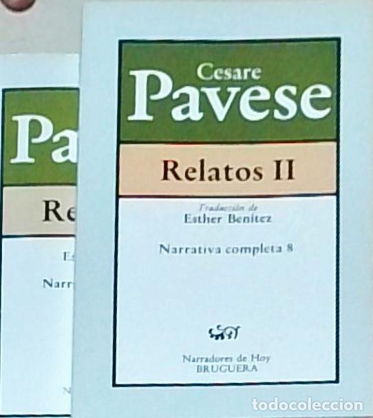 Libros: Relatos. 2 tomos - PAVESE, Cesare: - Foto 1