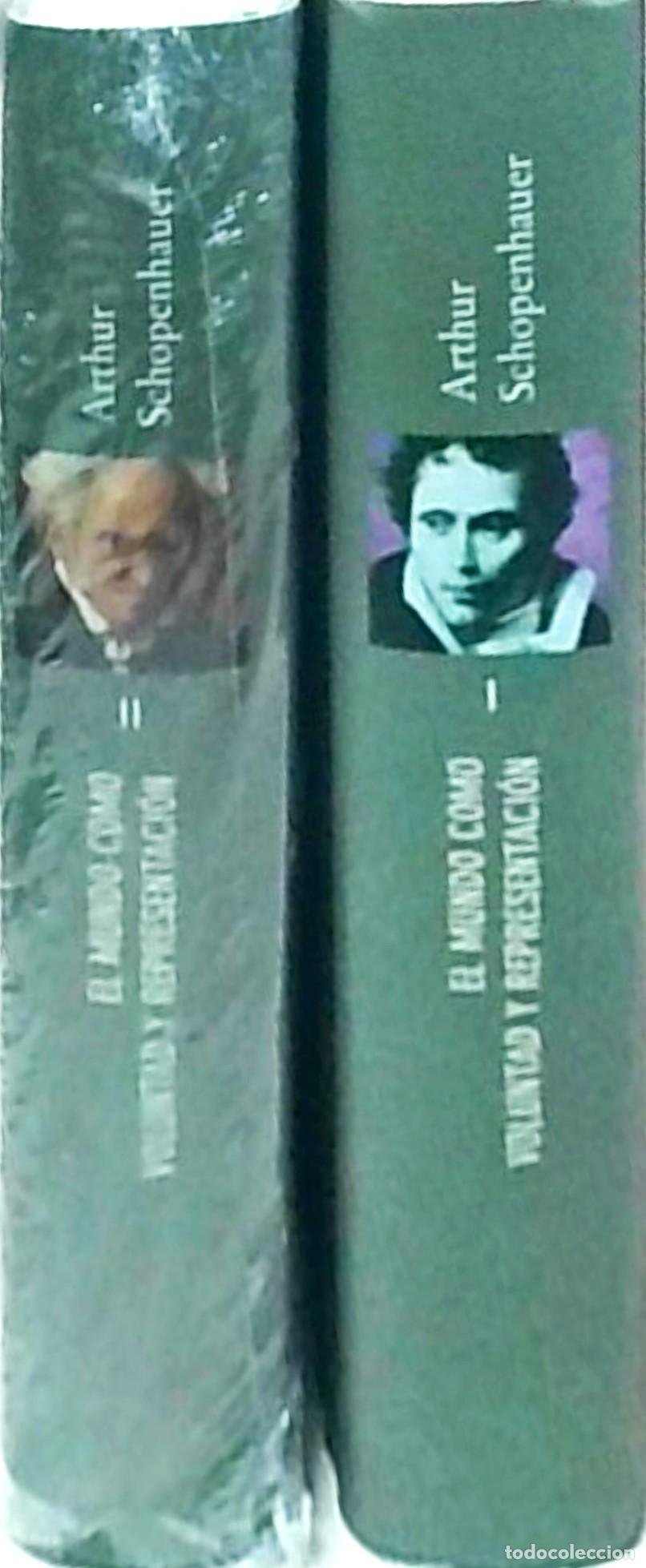 Libros: El mundo como voluntad y representaci&oacute;n. Edici&oacute;n de Roberto R. Aramayo. 2 tomos - SCHOPENHAUER, Arth