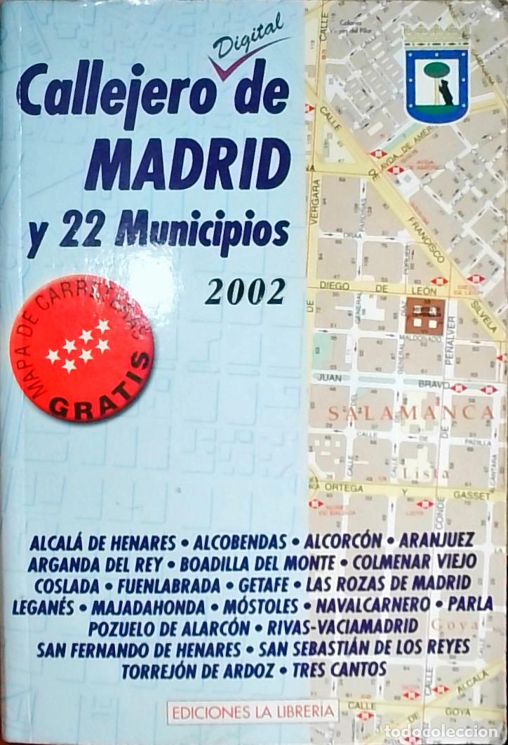 books: Callejero de Madrid y 22 Municipios 2002 - Autores Varios:
