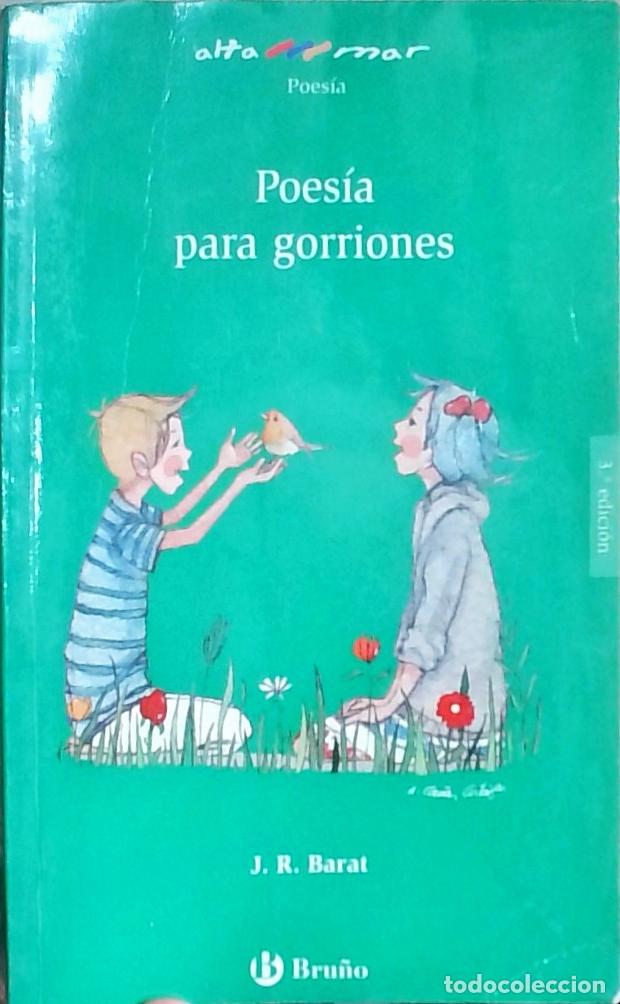 Libros: Poes&iacute;a para gorriones - BARAT, J. R.: - Foto 1