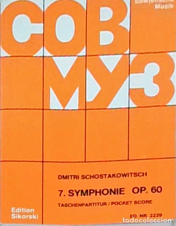 Livres: 7. Symphonie Op. 60. Taschenpartitur / Pocket Score - SCHOSTAKOWITSCH, Dmitri: