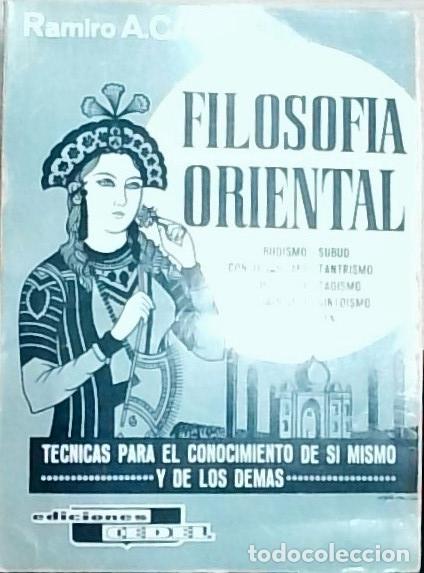 Libros: Filosof&iacute;a oriental - Ramiro A. Calle: