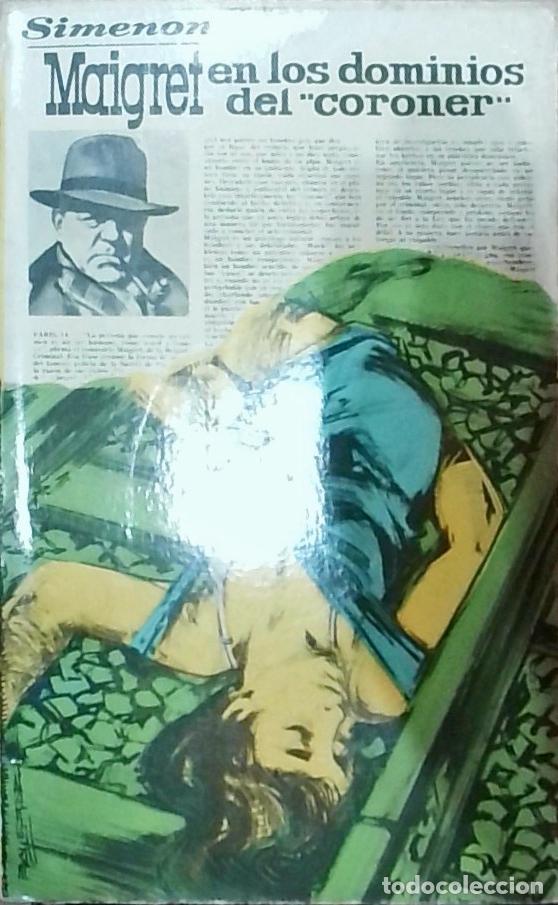 Libros: Maigret en los dominios del &rdquo;coroner&rdquo; - SIMENON, Georges: