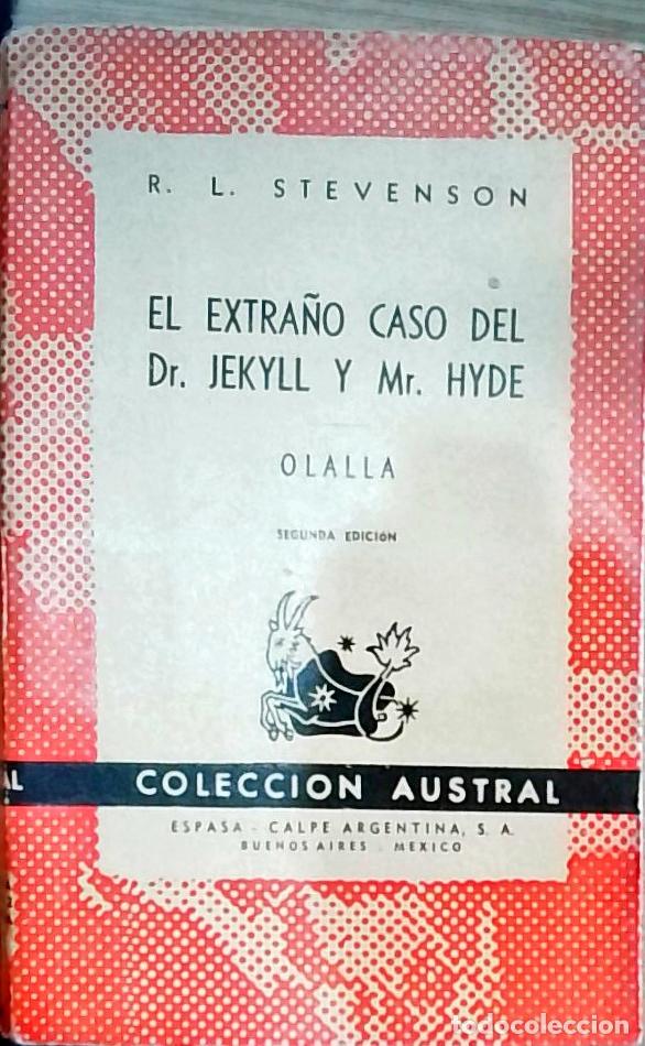 Libros: El extra&ntilde;o caso del Dr. Jekyll y Mr. Hyde / Olalla - STEVENSON, Robert Louis: - Foto 1