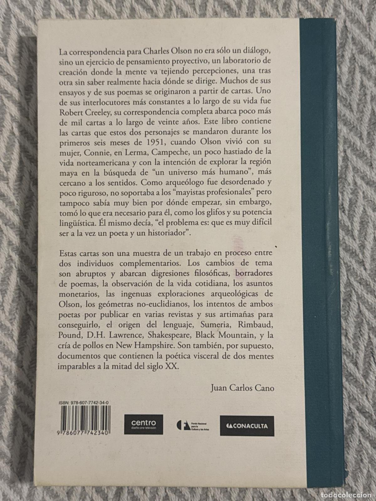 Libros: Cartas mayas - Robert Creeley Charles Olson - Foto 3