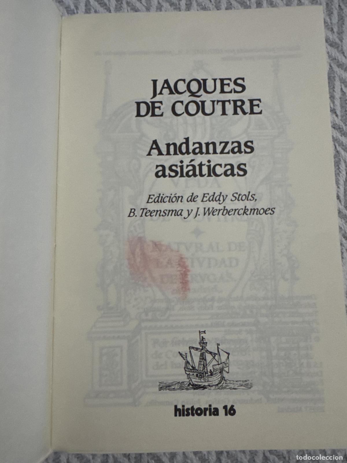 Libros: Andanzas asi&aacute;ticas - Jacques de Coutre - Foto 4