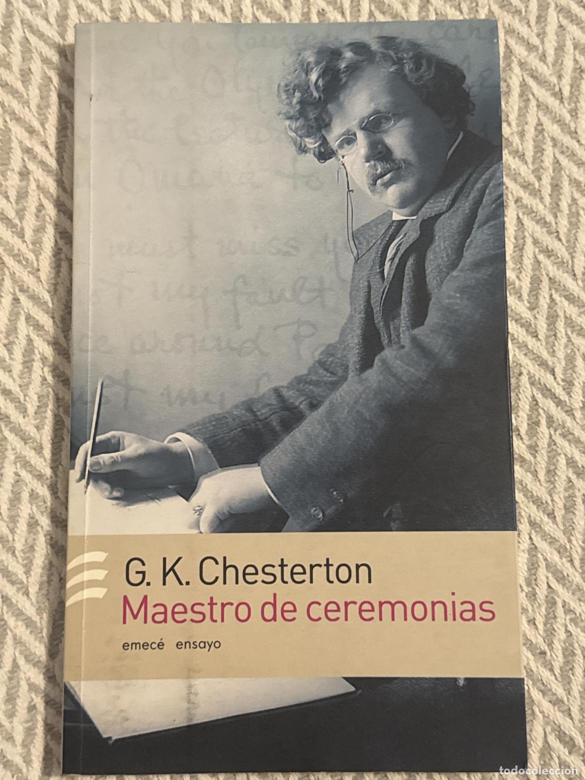 Libros: Maestro de ceremonias - Gilbert Keith Chesterton - Foto 2