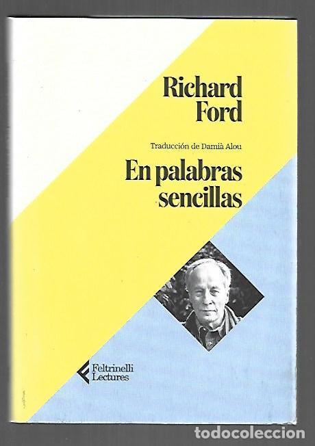 Livros em segunda m&atilde;o: EN PALABRAS SENCILLAS - FORD, RICHARD