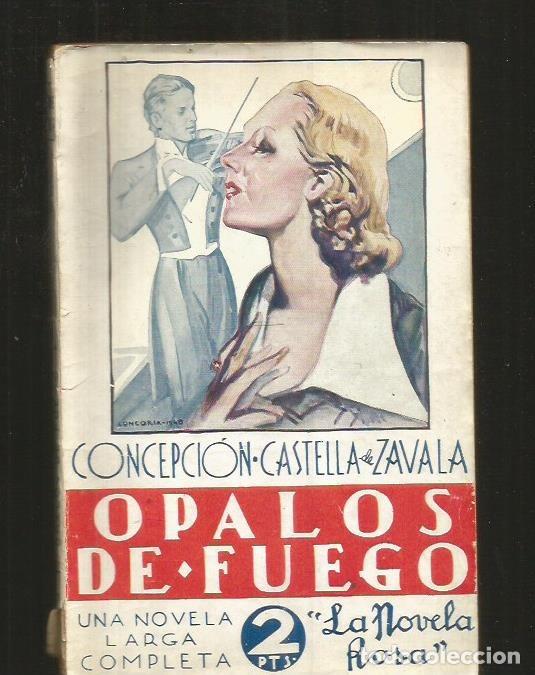 Libros: OPALOS DE FUEGO - CASTELLA DE ZAVALA, CONCEPCION