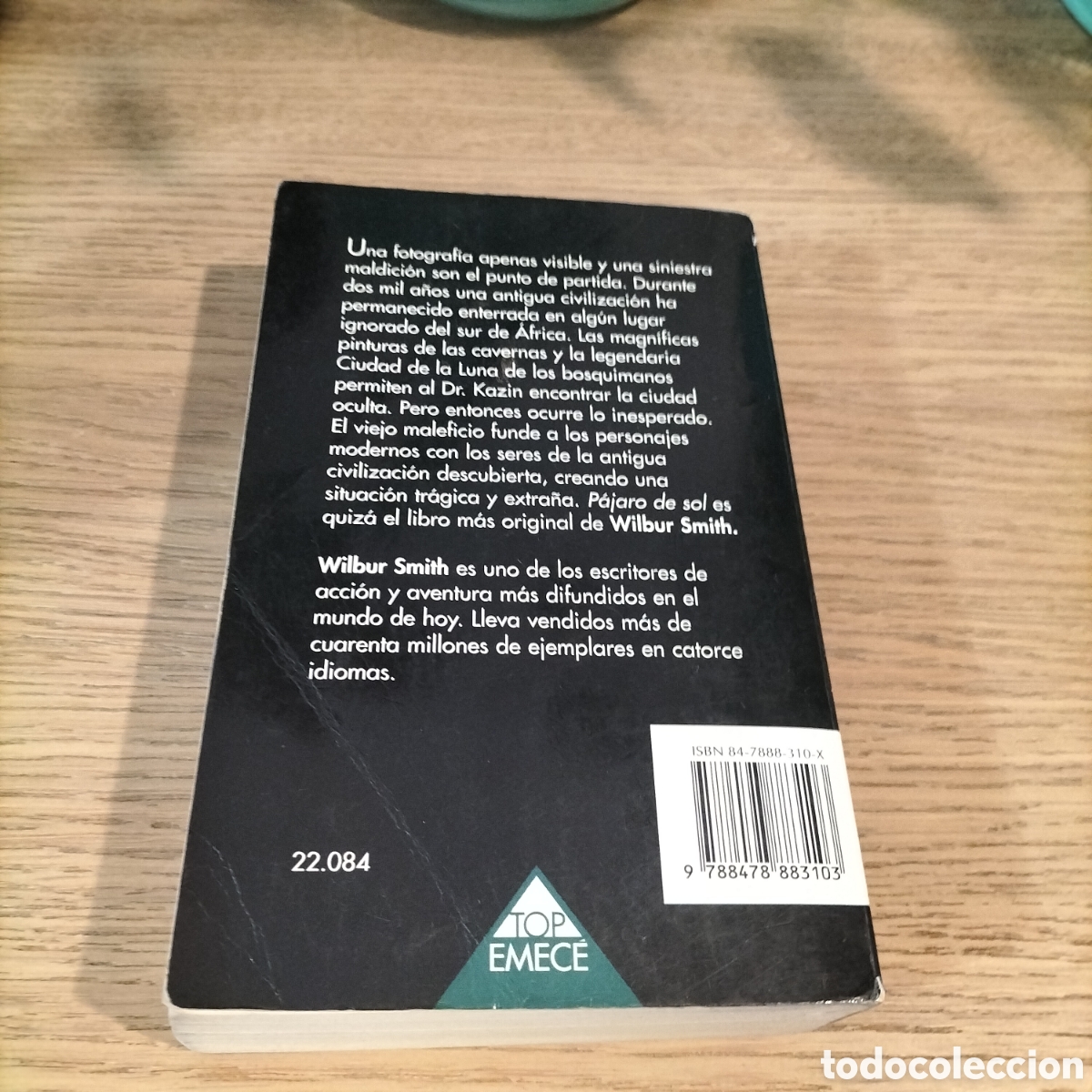 Libros: P&Aacute;JARO DE SOL - WILBUR SMITH - BUEN ESTADO - Foto 2