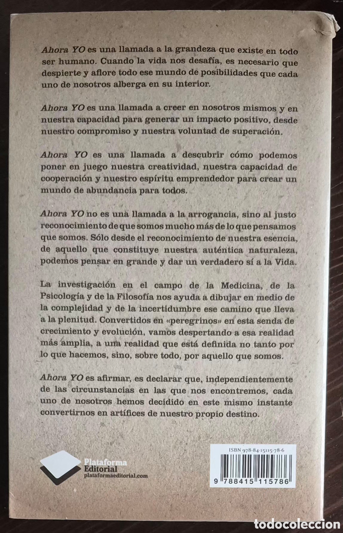 Libros: DR. MARIO ALONSO PUIG - AHORA YO - Foto 2