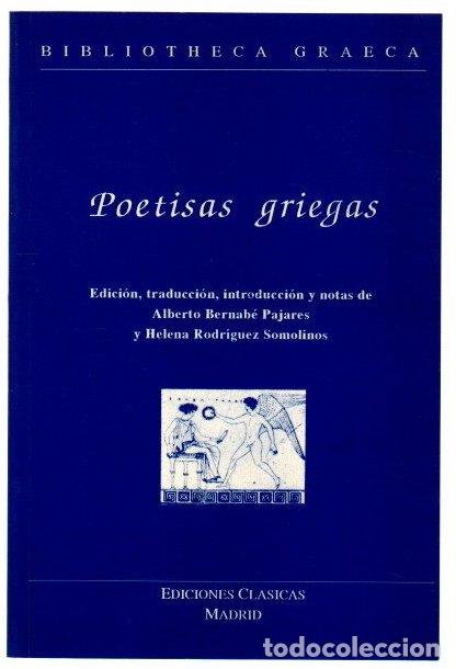 Libros: Poetisas griegas - VVAA - Foto 1