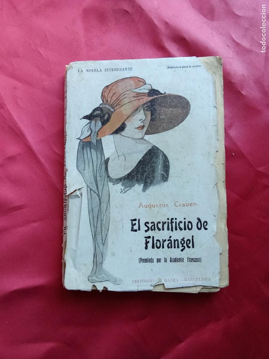 Libros: El sacrificio de Flor&aacute;ngel. Augustus Craven L.2608-552