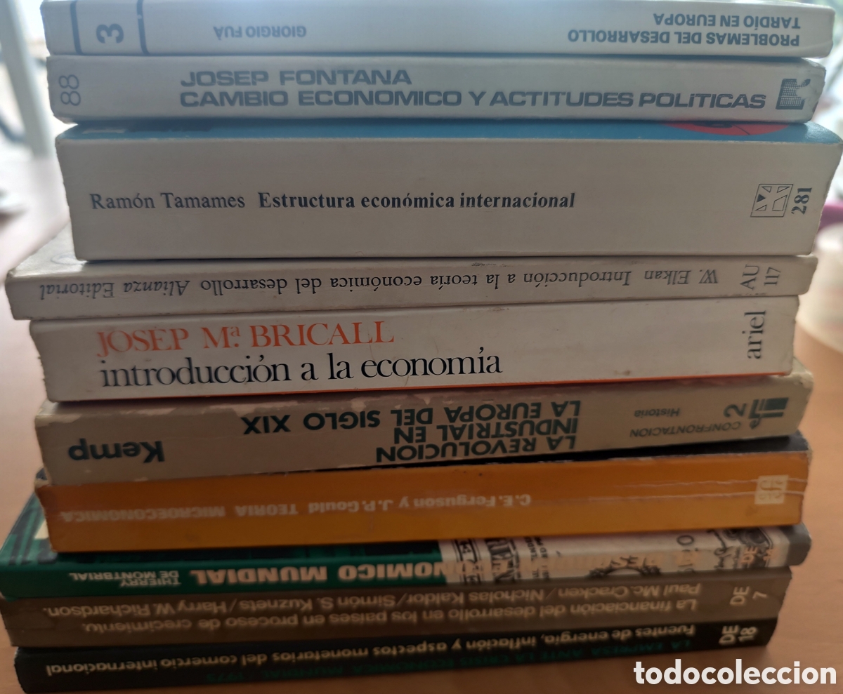 Libros: LOTE 10 LIBROS DE ECONOMIA
