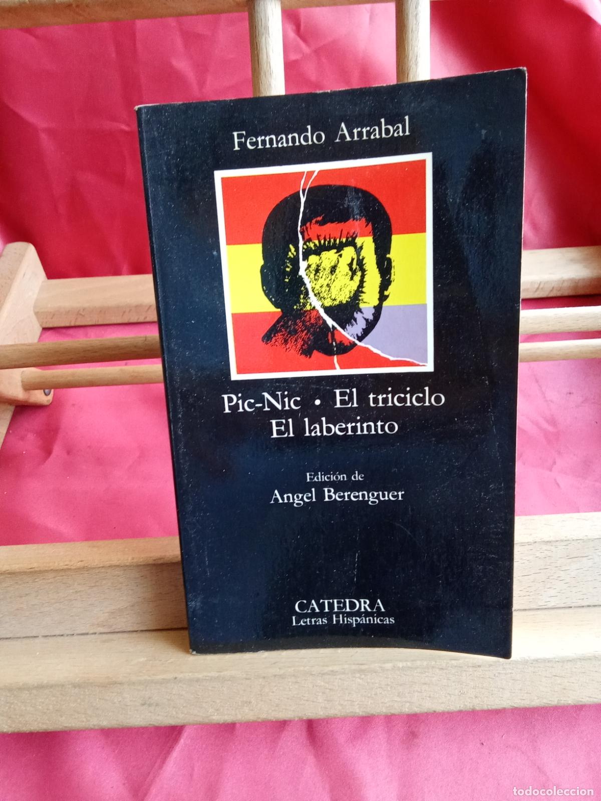 Libros: Pic-nic - El triciclo - El laberinto. Fernando Arrabal L.6611-1296