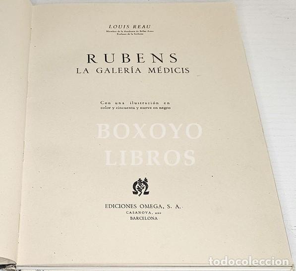 Libros: REAU, Louis. Rubens. La Galer&iacute;a M&eacute;dicis - Foto 3