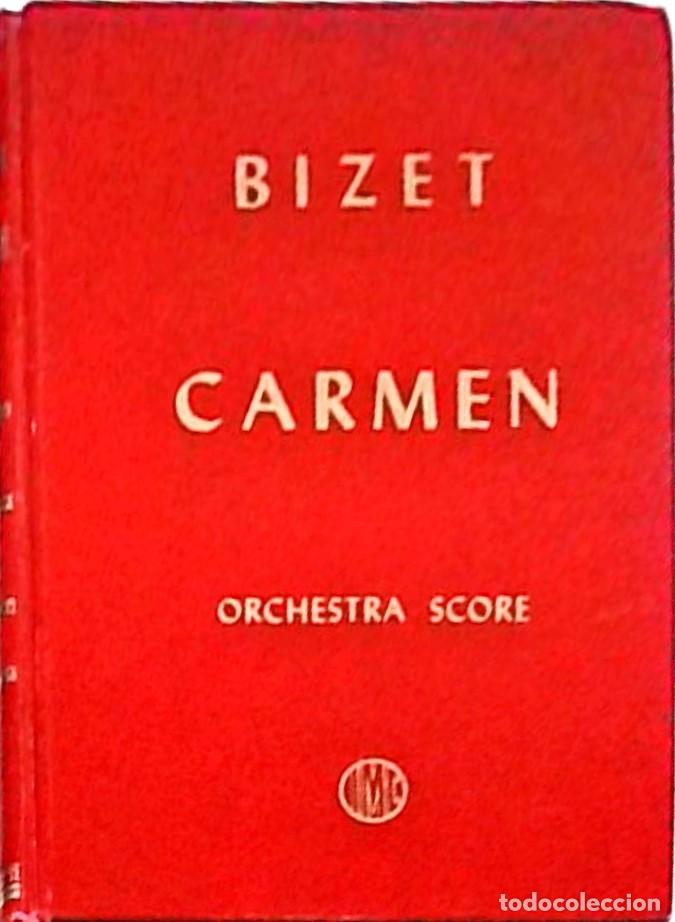 books: Carmen. An Opera in Four Acts. Orchestra Score - BIZET: