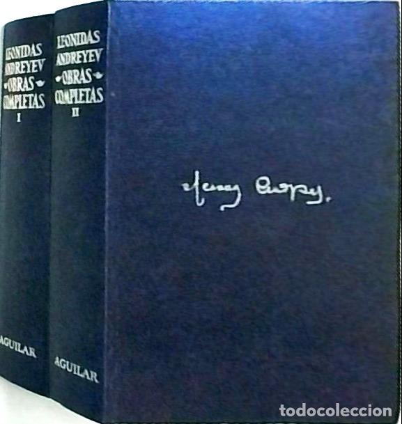 books: Obras completas. Traducci&oacute;n del ruso estudio preliminar y notas de .... 2 tomos - ANDREYEV, Leonidas