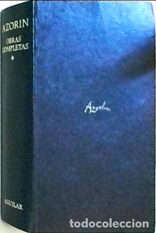 Libri di seconda mano: Obras completas. Introducci&oacute;n, notas preliminares, bibliograf&iacute;a y ordenaci&oacute;n por .... Tomo I - AZORI