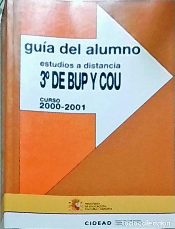 Libri di seconda mano: Guia del alumno. Estudios a distancia. 3&ordm; de BUP y Cou. Curso 2000-2001 - AA. VV.: