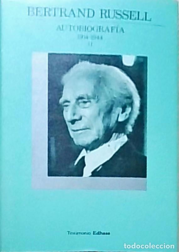 books: Autobiograf&iacute;a. Tomo II: 1914-1944 - RUSSELL, Bertrand:
