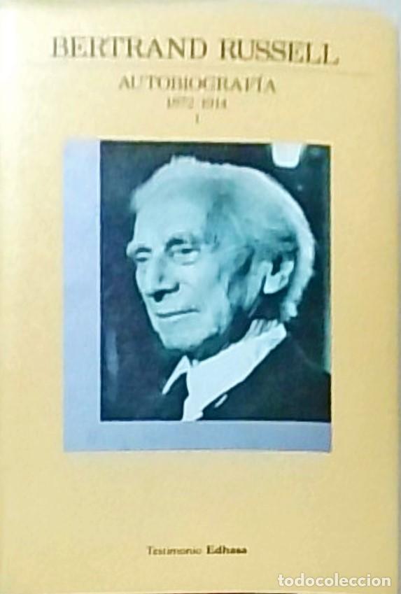 Libros: Autobiograf&iacute;a. Tomo I: 1872-1914 - RUSSELL, Bertrand: