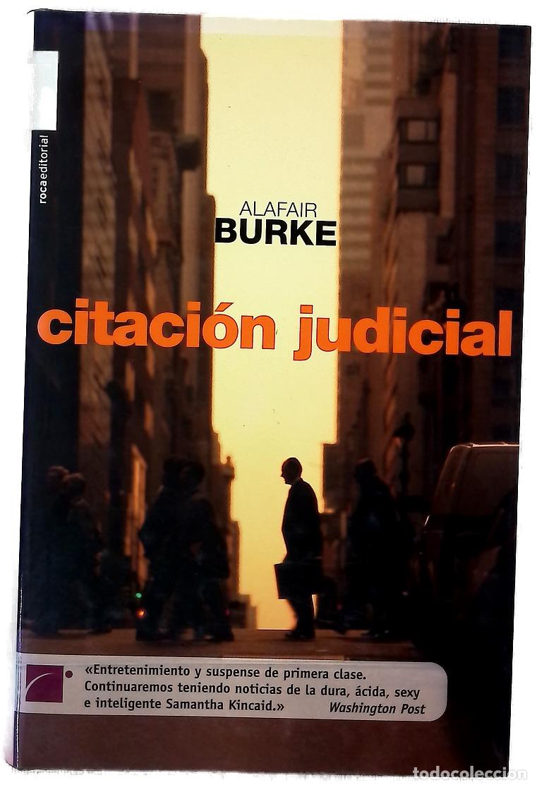 Libros: Citaci&oacute;n judicial - Burke, Alafair