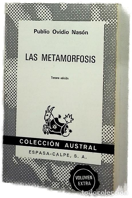 Libros: Las metamorfosis - Ovidio Nas&oacute;n, Publio; Sainz de Robles, Federico Carlos