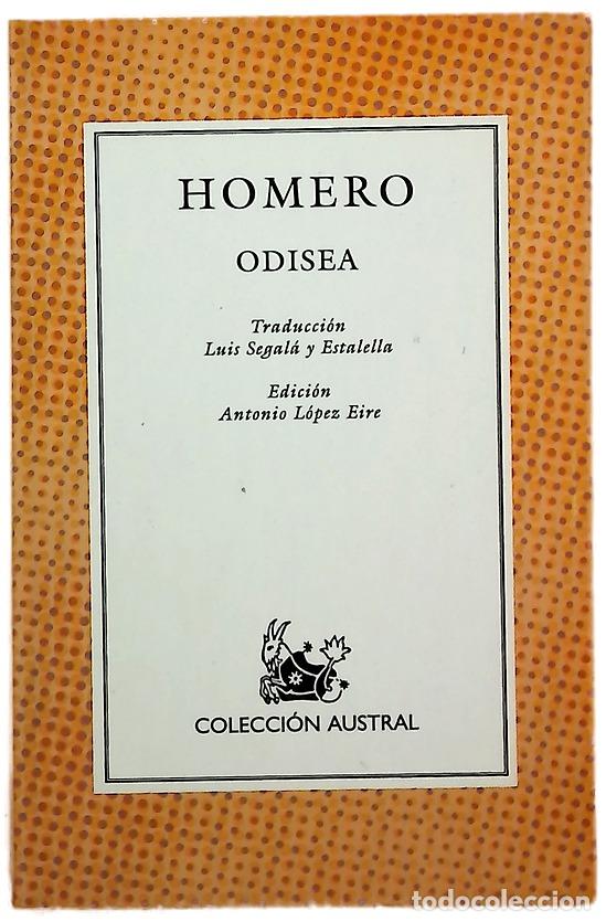 Libri di seconda mano: Odisea - Homero - &Oacute;ptima (1998)
