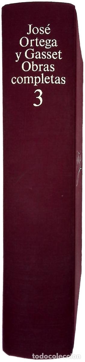 Libros: Obras completas v.III - Jos&eacute; Ortega y Gasset