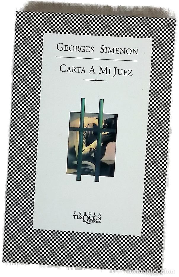 Libros: Carta A Mi Juez - Georges Simenon