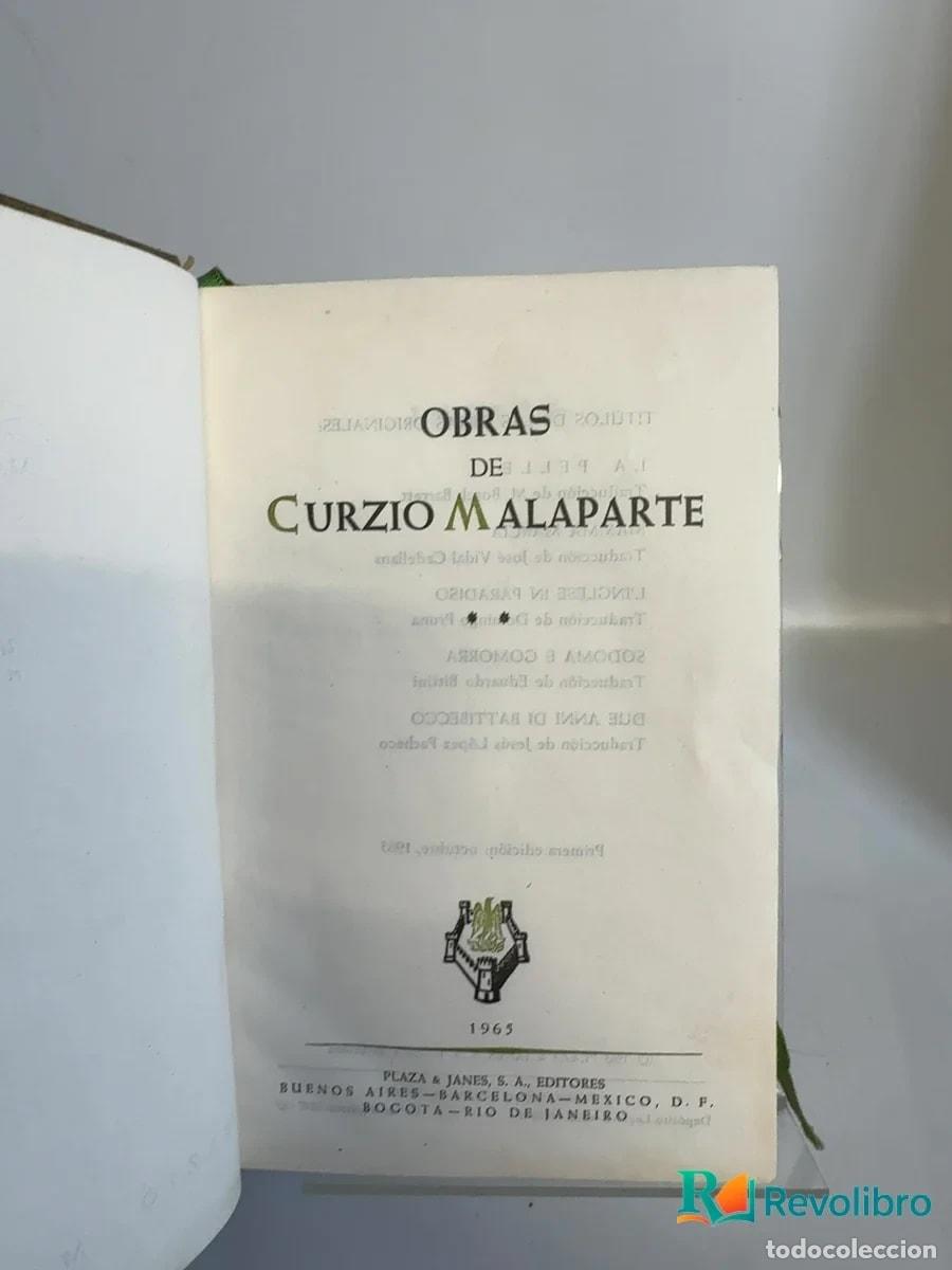 Libros: Obras de Curzio Malaparte - 1&ordf; edici&oacute;n - Foto 2